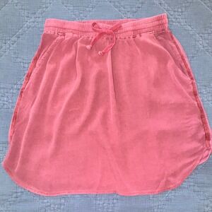 Saturday Sunday Short SKIRT ANTHROPOLOGIE Athleisure Casual Rust Pink Size XS